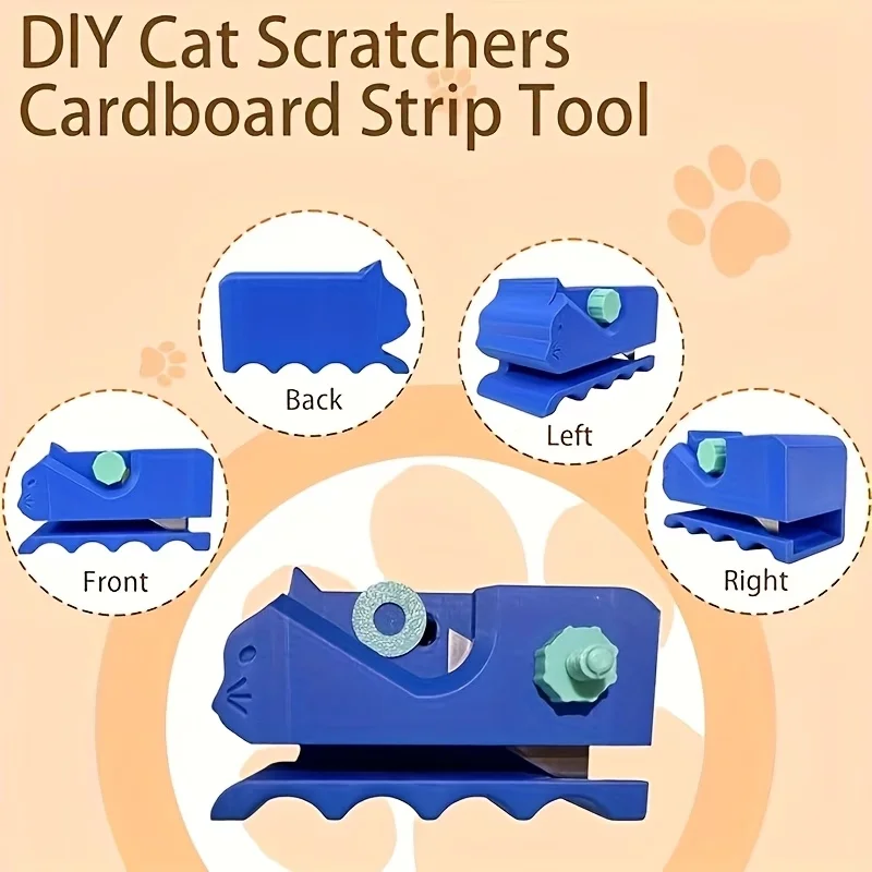Katzenförmiger Kartonschneider – Handheld Diy Werkzeug Für Kartonstreifen Katzenförmiger Kartonschneider – Handheld Diy Werkzeug Für Kartonstreifen - Image 5