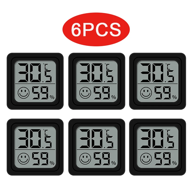 4 Stücke Digital Thermometer Hygrometer Indoor Mini Temperatur Lcd Elektronische Monitor Hygrometer Outdoor Zimmer Baby 4 Stücke Digital Thermometer Hygrometer Indoor Mini Temperatur Lcd Elektronische Monitor Hygrometer Outdoor Zimmer Baby - Image 8