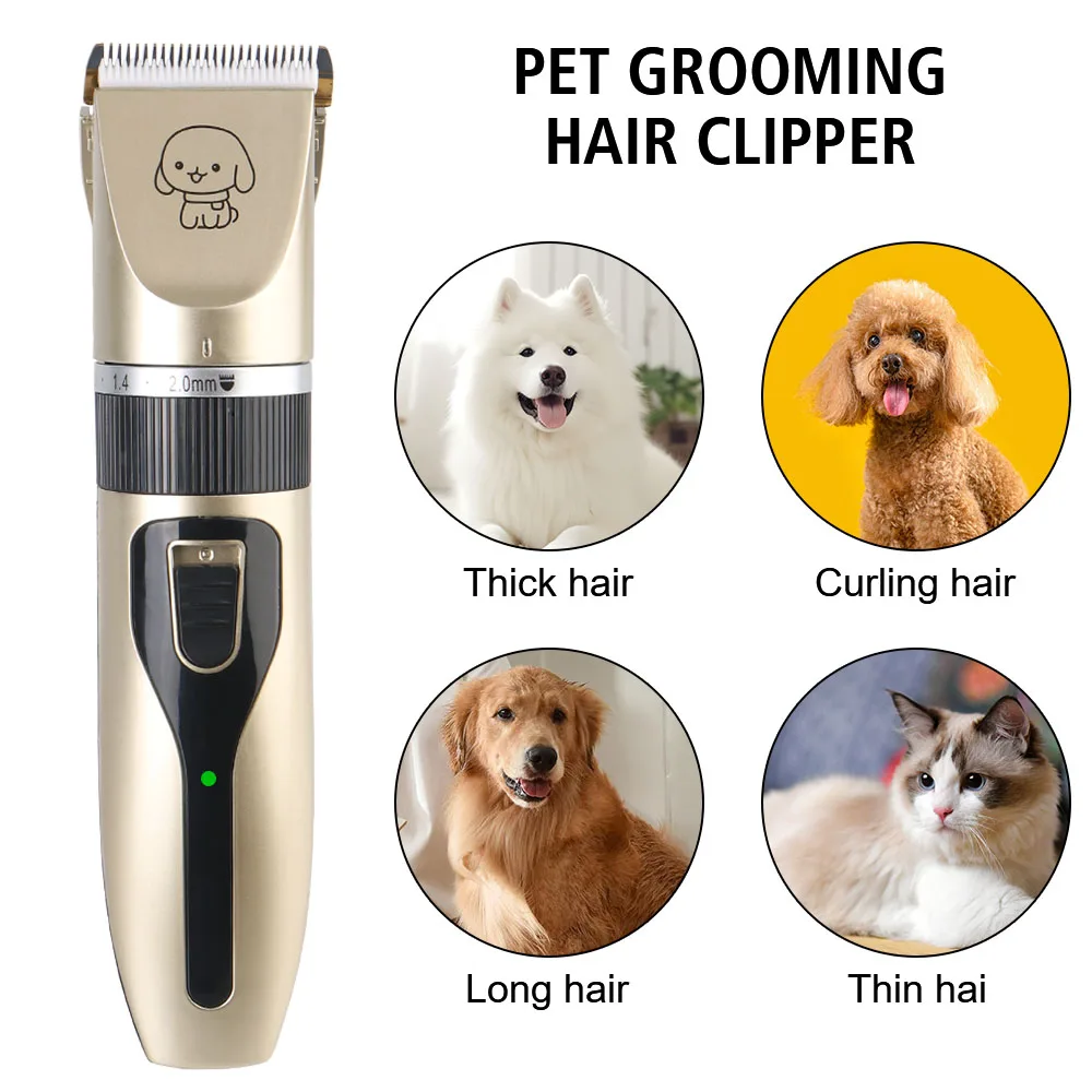 Pet Haar Clipper Haarschnitt Trimmer Rasierer Set Für Kaninchen Hund Katze Welpen Pflege Clipper Cutter Pet Liefert Elektrische Schere Pet Haar Clipper Haarschnitt Trimmer Rasierer Set Für Kaninchen Hund Katze Welpen Pflege Clipper Cutter Pet Liefert Elektrische Schere - Image 6
