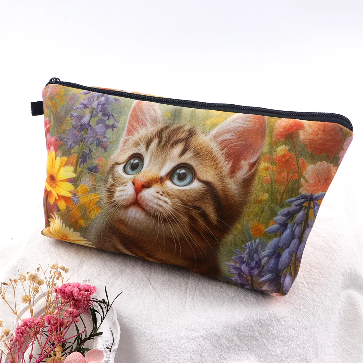 Cute Cat Women Travel Storage Bag Cosmetic Bag Makeup Bag Travel Organizer Bags Print Zipper Lipstick Bag Makeup Case Bag Cute Cat Women Travel Storage Bag Cosmetic Bag Makeup Bag Travel Organizer Bags Print Zipper Lipstick Bag Makeup Case Bag - Image 16