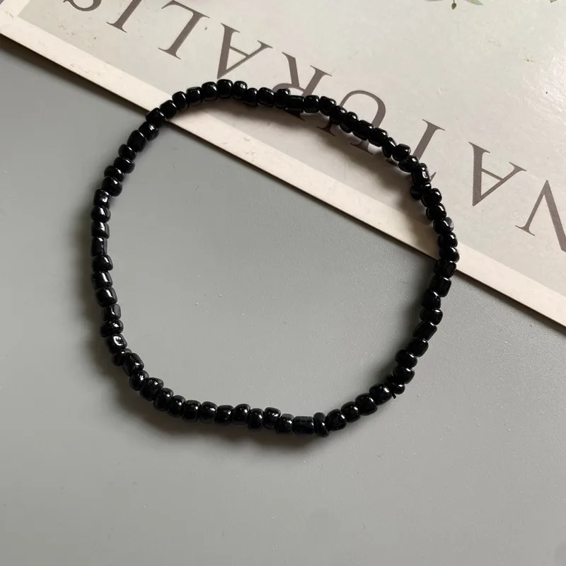 Weißes Fußkettchen Für Frauen, Buntes Modisches Mädchen, Winzige Rocailles, Fußarmband, Gelbes Böhmisches Fußkettchen, Geschenkschmuck Weißes Fußkettchen Für Frauen, Buntes Modisches Mädchen, Winzige Rocailles, Fußarmband, Gelbes Böhmisches Fußkettchen, Geschenkschmuck - Image 9