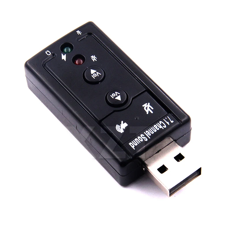 7.1 Usb-Stereo-Audioadapter – Externe Mini-Soundkarte Für Pc &Amp; Laptop, Kompatibel Mit Windows Xp, 2000, Vista &Amp; 7 7.1 Usb-Stereo-Audioadapter – Externe Mini-Soundkarte Für Pc &Amp; Laptop, Kompatibel Mit Windows Xp, 2000, Vista &Amp; 7 - Image 2