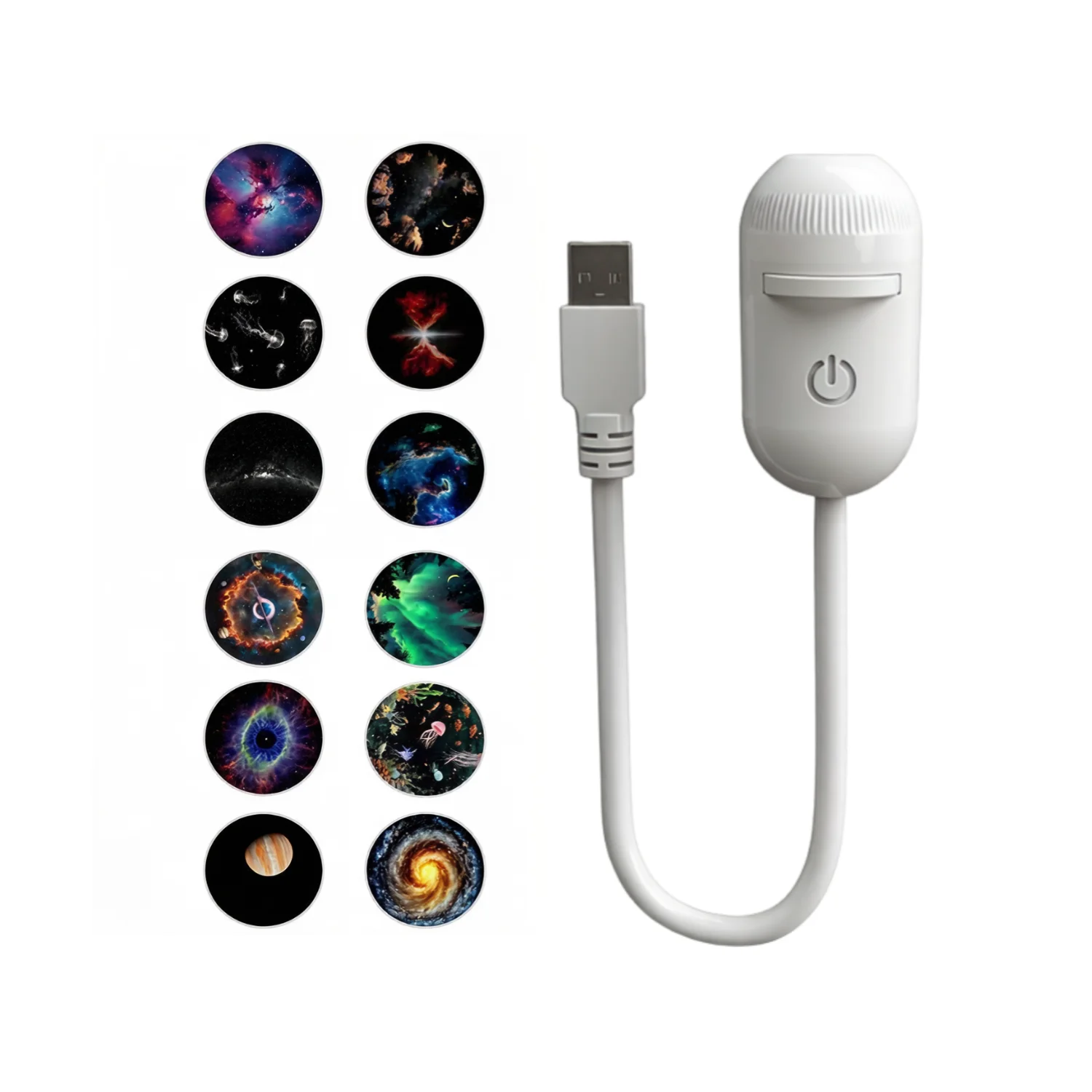 2-In-1 Mini-Galaxie-Sternprojektor – Led-Sternenhimmel-Nachtlicht Und Ambientelampe Für Schlafzimmer &Amp; Entspannte Raumdekoration 2-In-1 Mini-Galaxie-Sternprojektor – Led-Sternenhimmel-Nachtlicht Und Ambientelampe Für Schlafzimmer &Amp; Entspannte Raumdekoration - Image 7