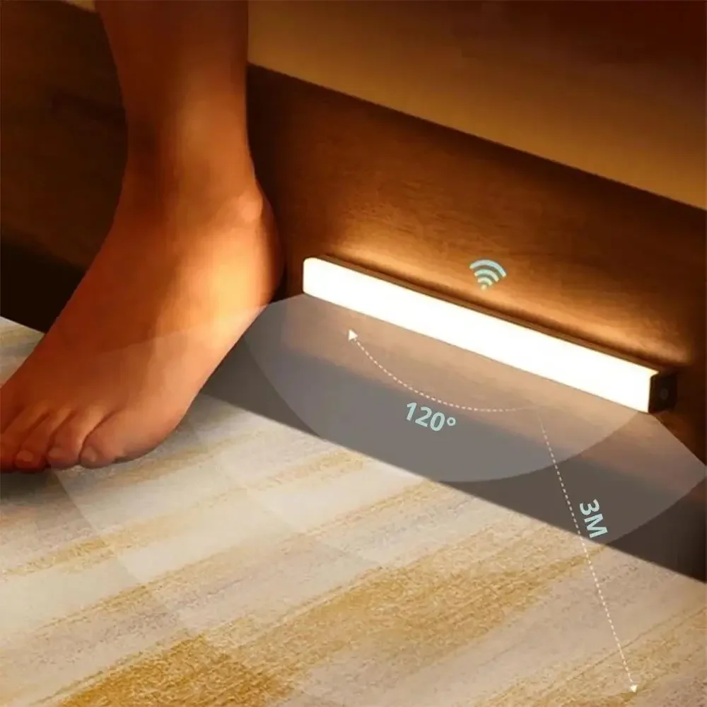 Nacht Lichter Drahtlose Led Motion Sensor Lampe Usb Aufladbare Magnetische Für Kleiderschrank Zimmer Schrank Küche Gang Rohr Detektor Birne Nacht Lichter Drahtlose Led Motion Sensor Lampe Usb Aufladbare Magnetische Für Kleiderschrank Zimmer Schrank Küche Gang Rohr Detektor Birne - Image 3