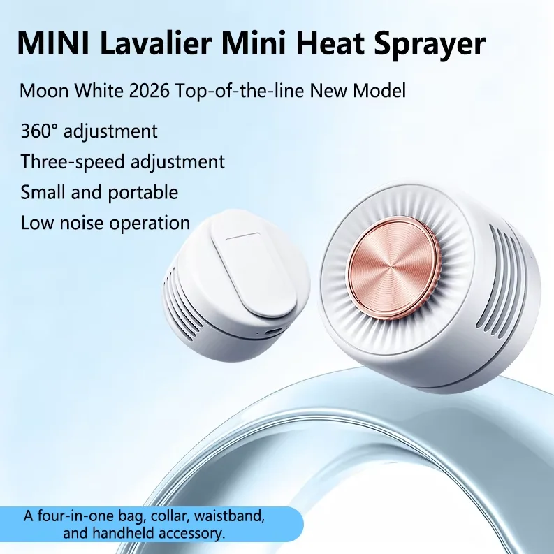 Lenovo Tragbarer Clip-Tischventilator 360° – Blattloser Usb-Mini-Ventilator Mit Akku Für Büro, Reisen Und Outdoor Lenovo Tragbarer Clip-Tischventilator 360° – Blattloser Usb-Mini-Ventilator Mit Akku Für Büro, Reisen Und Outdoor - Image 7