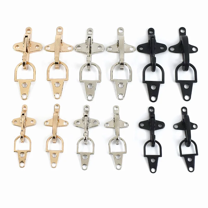 1/2/3/4/5P 4/5 Cm Metallschnallen Für Taschen Karabinerverschluss Mantel Gürtelschnalle Dekorativer Karabiner Knopf Jacke Feuerwehrmann Clips Zubehör 1/2/3/4/5P 4/5 Cm Metallschnallen Für Taschen Karabinerverschluss Mantel Gürtelschnalle Dekorativer Karabiner Knopf Jacke Feuerwehrmann Clips Zubehör - Image 2