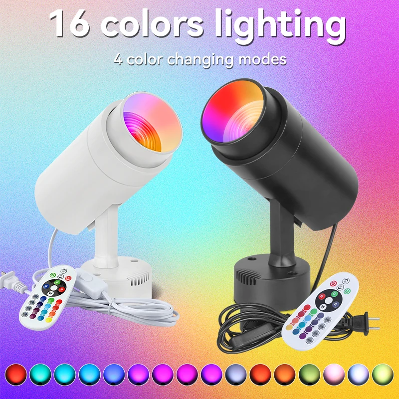 Bühnen Led Strahler Rgb Mit Fernbedienung – Einstellbare Atmosphärenbeleuchtung Für Ktv, Bar, Disco Und Zuhause Bühnen Led Strahler Rgb Mit Fernbedienung – Einstellbare Atmosphärenbeleuchtung Für Ktv, Bar, Disco Und Zuhause - Image 5