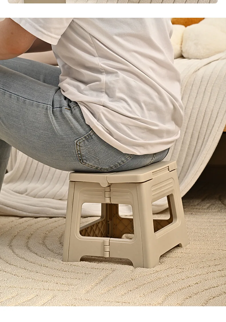 Folding Step Stool Lightweight Plastic Step Stool Foldable Step Stools Non Slip Folding Stools For Kitchen Bathroom Bedroom Folding Step Stool Lightweight Plastic Step Stool Foldable Step Stools Non Slip Folding Stools For Kitchen Bathroom Bedroom - Image 16