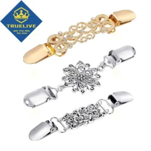 3/1PCS Vintage Retro Pullover Schal Clips Verschlüsse Kleidung Pins Kleider Clip Brosche Clip Hemd Clips für Frauen mädchen Strass