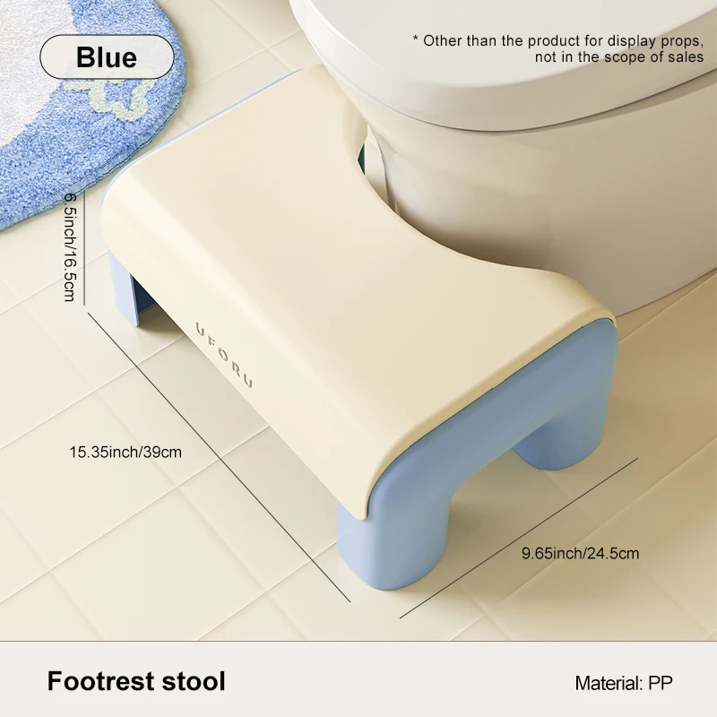Uforu Toilet Stool Household Footstool Thickened Strong Anti-Slip Adult Squatting Aid Uforu Toilet Stool Household Footstool Thickened Strong Anti-Slip Adult Squatting Aid - Image 8