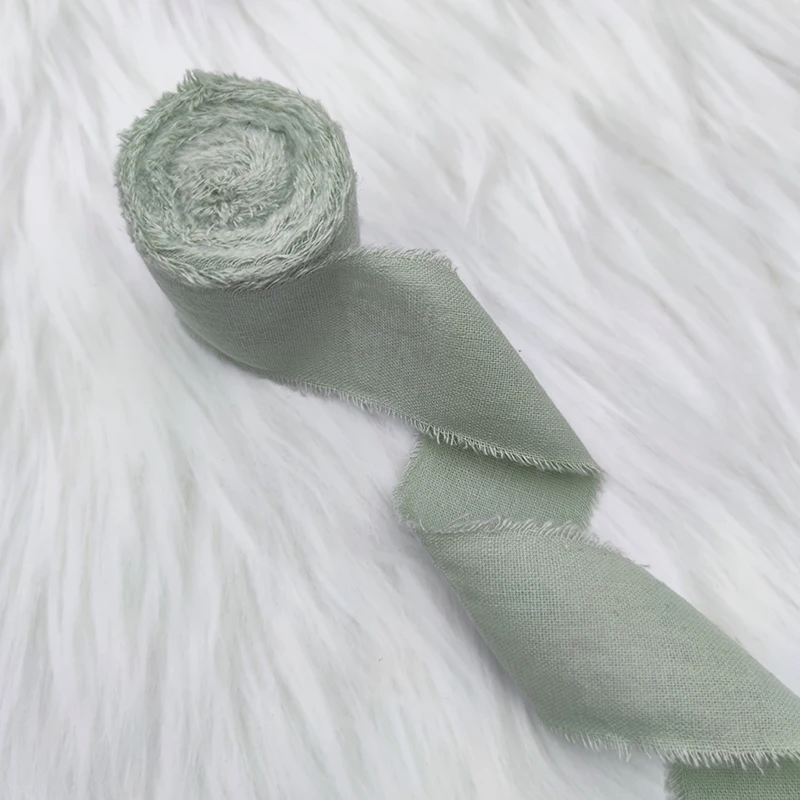 Reine Baumwolle Hand Zerrissene Rohkante Band Diy Geschenkbox Verpackung Grußkarte Dekoration Braut Hand Stick Blume Blume Krawatte Band Reine Baumwolle Hand Zerrissene Rohkante Band Diy Geschenkbox Verpackung Grußkarte Dekoration Braut Hand Stick Blume Blume Krawatte Band - Image 18