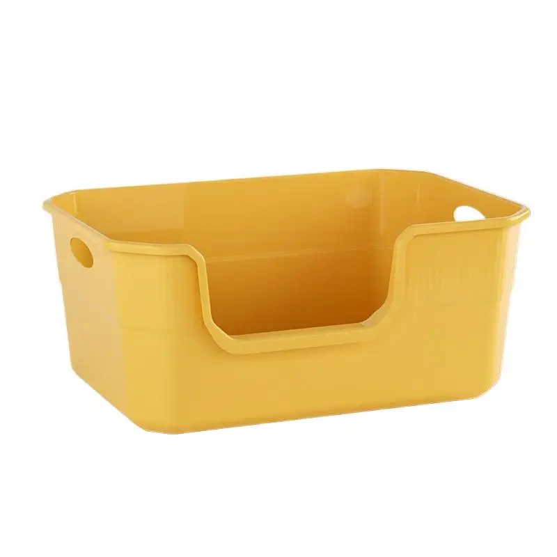 ♥Extra Large Cat Litter Box;Semi-Enclosed &Amp; Open Design, Anti-Splash Cat Toilet With High Sides ♥Extra Large Cat Litter Box;Semi-Enclosed &Amp; Open Design, Anti-Splash Cat Toilet With High Sides - Image 18