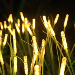 1PC LED Solar Reed Garten Lichter Im Freien Wasserdichte Wiegende Dekorative Lampe Außerhalb Landschaft Beleuchtung Für Terrasse Yard Pathway