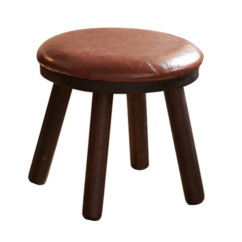 Creative All Solid Wood Small Stool Modern Shoe Stool Kindergarten Original Wood Color Stools Children'S Home Small Stools Creative All Solid Wood Small Stool Modern Shoe Stool Kindergarten Original Wood Color Stools Children'S Home Small Stools - Image 16