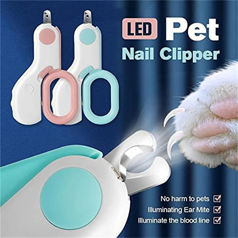 Professionelle Katzen Nagelknipser Mit Led Licht Für Haustierpflege Professionelle Katzen Nagelknipser Mit Led Licht Für Haustierpflege - Image 2