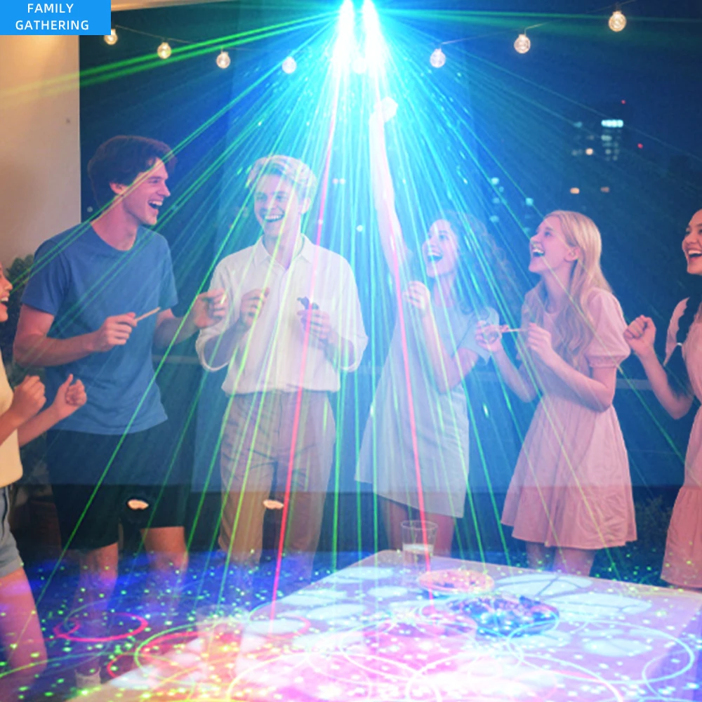 Usb Laser Partylicht Mit Stroboskop – Tragbarer Dj-Disco-Projektor Für Partys, Camping Und Events Usb Laser Partylicht Mit Stroboskop – Tragbarer Dj-Disco-Projektor Für Partys, Camping Und Events - Image 6