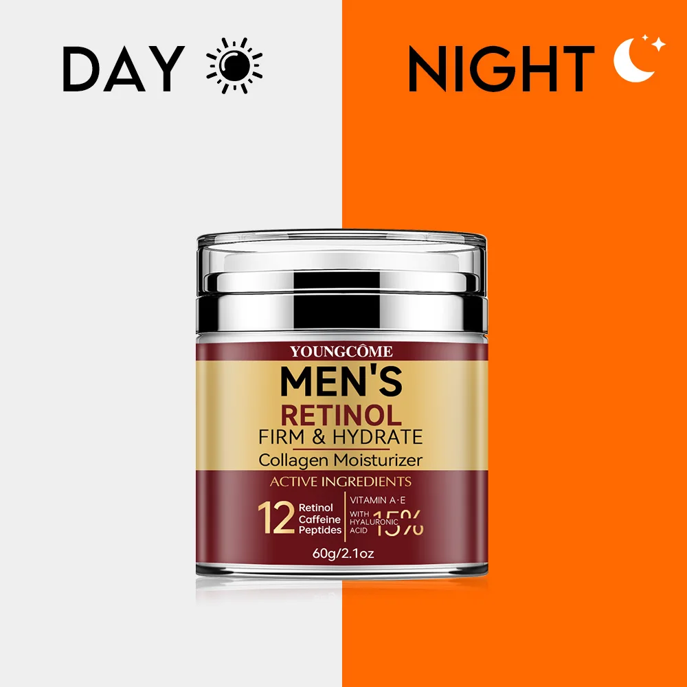 Männer Retinol Straffende Gesichtscreme Hautpflege Feuchtigkeitsspendende Kollagen Aufhellung Glatte Falten Gesichts Gesicht Männer Hautpflege Behandlung Männer Retinol Straffende Gesichtscreme Hautpflege Feuchtigkeitsspendende Kollagen Aufhellung Glatte Falten Gesichts Gesicht Männer Hautpflege Behandlung - Image 6