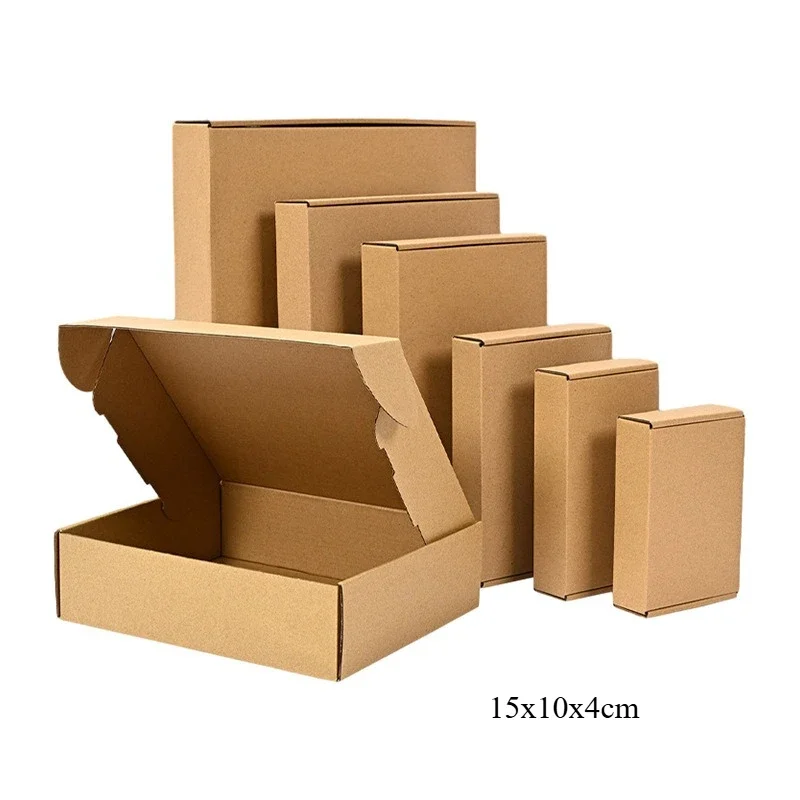 20/10Pcs Wellpappe Box Mailer, Braun Karton Versand Box Wellpappe Mailer Versand Box Kraft Papier Verpackung Box 20/10Pcs Wellpappe Box Mailer, Braun Karton Versand Box Wellpappe Mailer Versand Box Kraft Papier Verpackung Box - Image 9