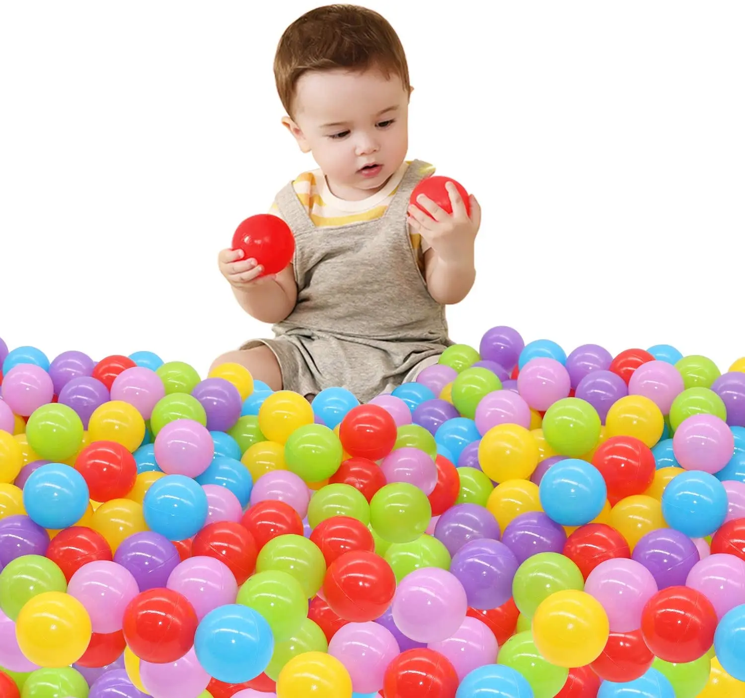 50Pcs Baby Plastic Balls Water Pool Ocean Ball Games For Children Swim Pit Play House Outdoors Sport Ball Tents Baby Toys 50Pcs Baby Plastic Balls Water Pool Ocean Ball Games For Children Swim Pit Play House Outdoors Sport Ball Tents Baby Toys - Image 3