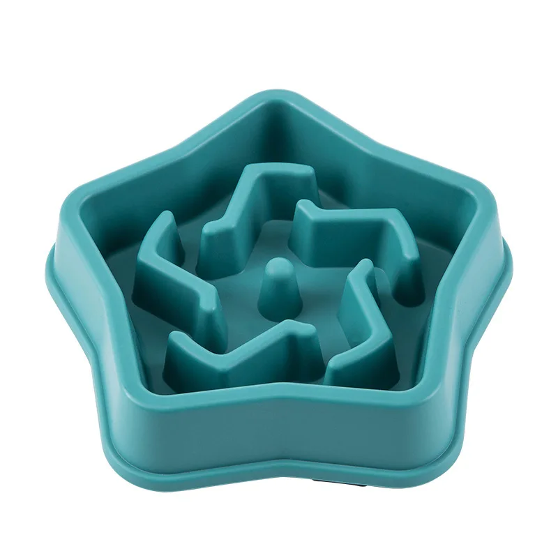 Pet Cat Slow Food Bowl Fat Help Healthy Round Anti-Choking Thickened And Non-Slip Multiple Colors Shapes Pet Cat Slow Food Bowl Fat Help Healthy Round Anti-Choking Thickened And Non-Slip Multiple Colors Shapes - Image 19