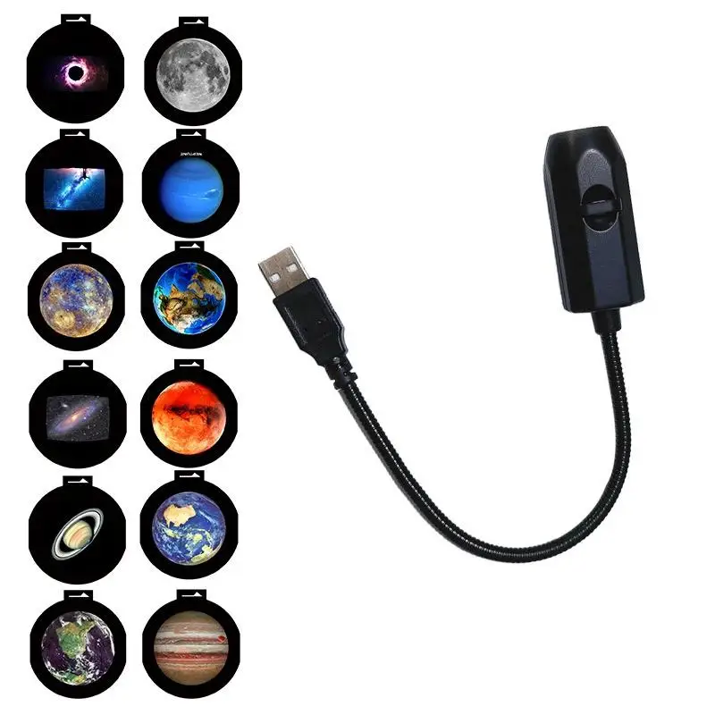 Usb-Sternenhimmel-Projektor Mit Mond- Und Erdprojektion – Romantisches Nachtlicht Für Schlafzimmer, Decke, Wand &Amp; Stimmungsvolle Dekoration Usb-Sternenhimmel-Projektor Mit Mond- Und Erdprojektion – Romantisches Nachtlicht Für Schlafzimmer, Decke, Wand &Amp; Stimmungsvolle Dekoration - Image 10