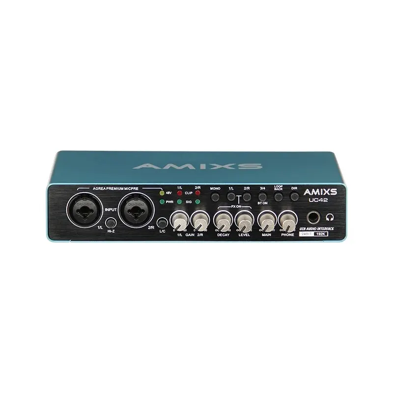 Amixs Uc42 Audio Interface Usb – Externe Soundkarte Für Pc-Aufnahmen, Audioausrüstung &Amp; Professionelle Videoanwendungen Amixs Uc42 Audio Interface Usb – Externe Soundkarte Für Pc-Aufnahmen, Audioausrüstung &Amp; Professionelle Videoanwendungen - Image 6
