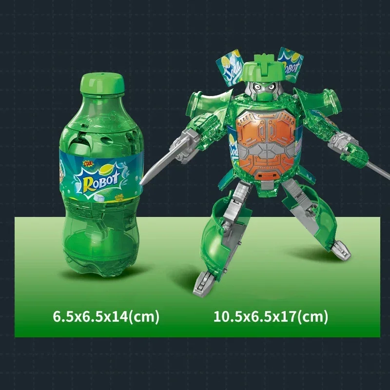 Cartoon Deformation Robot Simulated Bottled Soda Deformed Robot Action Figures Mecha Warrior Creative Model Toy Educational Toy Cartoon Deformation Robot Simulated Bottled Soda Deformed Robot Action Figures Mecha Warrior Creative Model Toy Educational Toy - Image 9