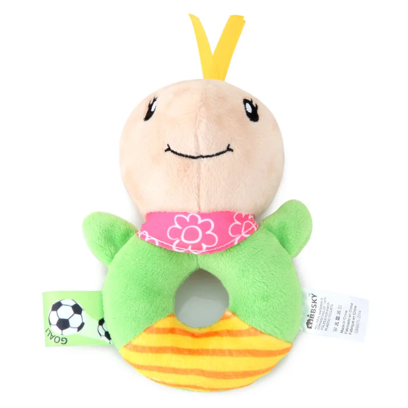 Baby Plush Rattle Cartoon Animals Crib Mobile Bed Bell Toys 0-12 Months Infant Toddler Early Educational Toy For Newborn Gifts Baby Plush Rattle Cartoon Animals Crib Mobile Bed Bell Toys 0-12 Months Infant Toddler Early Educational Toy For Newborn Gifts - Image 5