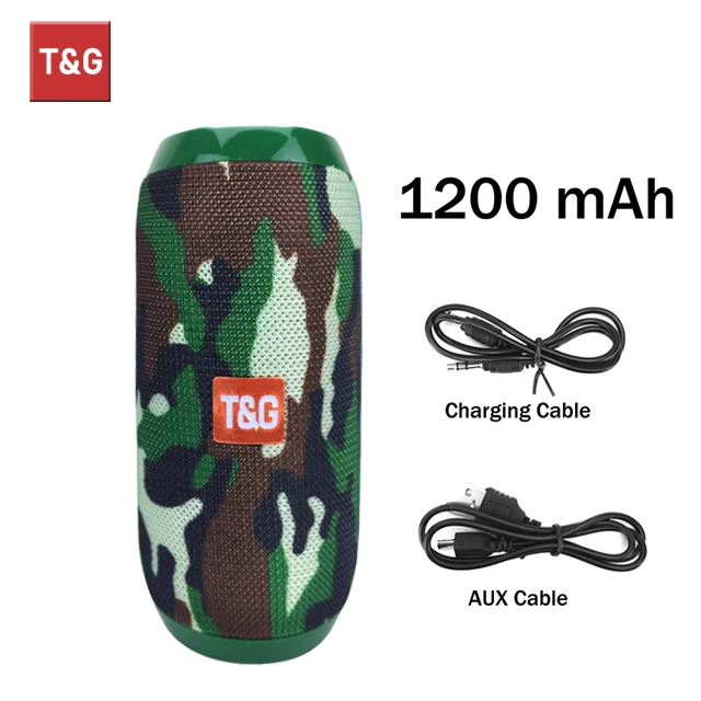 T&Amp;G Tg117 Bluetooth-Lautsprecher – Tragbare Tws-Soundbox Mit Wasserdichtem Stereo-Surround-Sound, Tf-Karte &Amp; Fm-Radio Für Outdoor T&Amp;G Tg117 Bluetooth-Lautsprecher – Tragbare Tws-Soundbox Mit Wasserdichtem Stereo-Surround-Sound, Tf-Karte &Amp; Fm-Radio Für Outdoor - Image 9