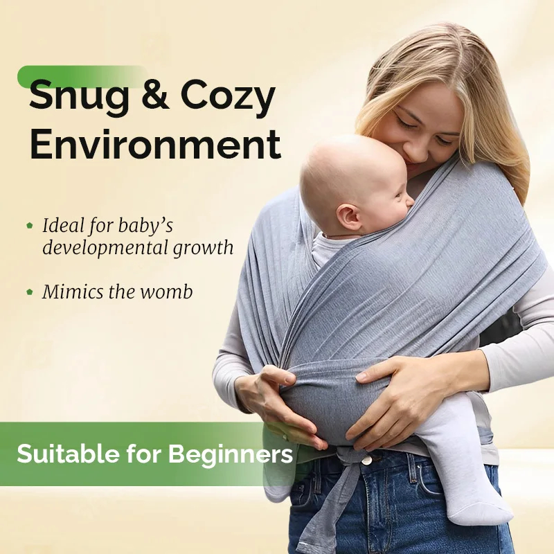 Pangdube Ergonomische Babytrage, Weiche Baumwolle, Känguru-Trage Für Neugeborene Bis 36 Monate, Bequeme Babytrage Vorne Pangdube Ergonomische Babytrage, Weiche Baumwolle, Känguru-Trage Für Neugeborene Bis 36 Monate, Bequeme Babytrage Vorne - Image 4