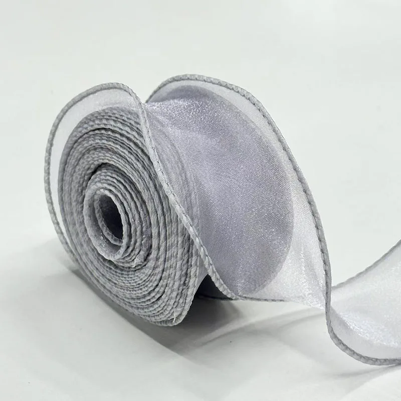 40Mm 10 Yards Fischschwanz-Organzaband, Reflektierendes, Irisierendes Band Mit Gewelltem Rand Für Geschenkverpackungen, Diy-Schleifen, Blumensträuße, Voile-Bänder 40Mm 10 Yards Fischschwanz-Organzaband, Reflektierendes, Irisierendes Band Mit Gewelltem Rand Für Geschenkverpackungen, Diy-Schleifen, Blumensträuße, Voile-Bänder - Image 26