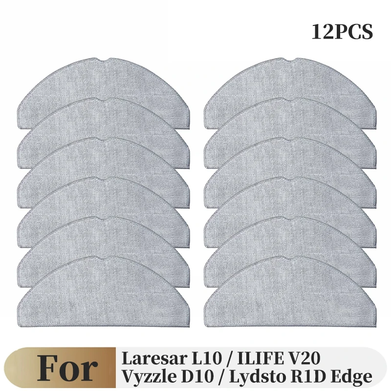 Für (Ilife V20 / Vyzzle D10 / Laresar L10 / Lydsto R1D Edge / Roidmi Eve Rook S) Ersatzteile: Hauptbürste, Seitenbürste, Filter, Wischmopp Für (Ilife V20 / Vyzzle D10 / Laresar L10 / Lydsto R1D Edge / Roidmi Eve Rook S) Ersatzteile: Hauptbürste, Seitenbürste, Filter, Wischmopp - Image 12