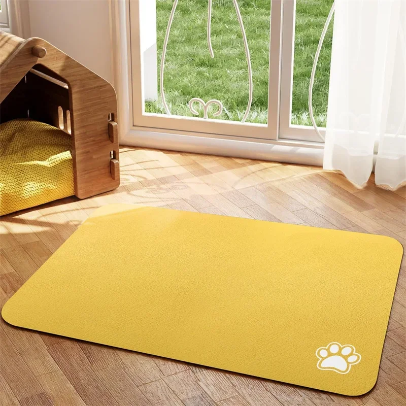 Pet Feeding Mat Absorbent Dog Cat Mat For Food And Water Easy To Clean Pet Placemats Quick Dry Dog Mat For Messy Drinkers Pet Feeding Mat Absorbent Dog Cat Mat For Food And Water Easy To Clean Pet Placemats Quick Dry Dog Mat For Messy Drinkers - Image 13