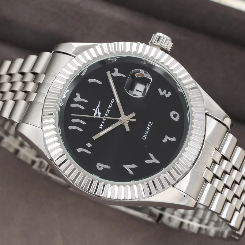 Mode Herren Uhren Datum High-End-Luxus Casual Sport Uhr Klassische Business Quarz Männliche Edelstahl Armbanduhren Mode Herren Uhren Datum High-End-Luxus Casual Sport Uhr Klassische Business Quarz Männliche Edelstahl Armbanduhren - Image 5