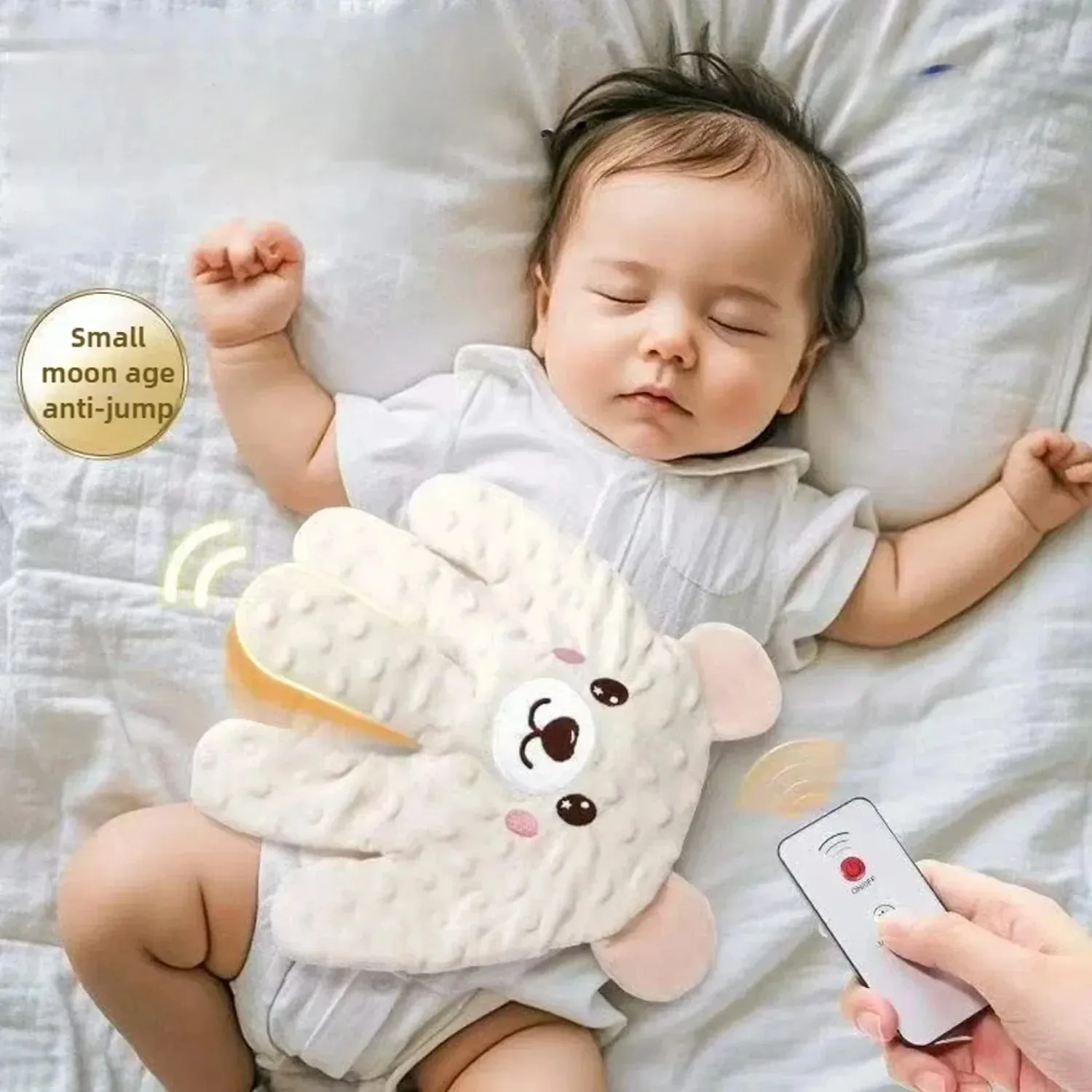Newborn Baby Sleep Aid Palm Pillow Baby Soothing Palm Baby Sleep Aid Baby Calming Sleep Remote Control Toddler Palm Newborn Baby Sleep Aid Palm Pillow Baby Soothing Palm Baby Sleep Aid Baby Calming Sleep Remote Control Toddler Palm - Image 2