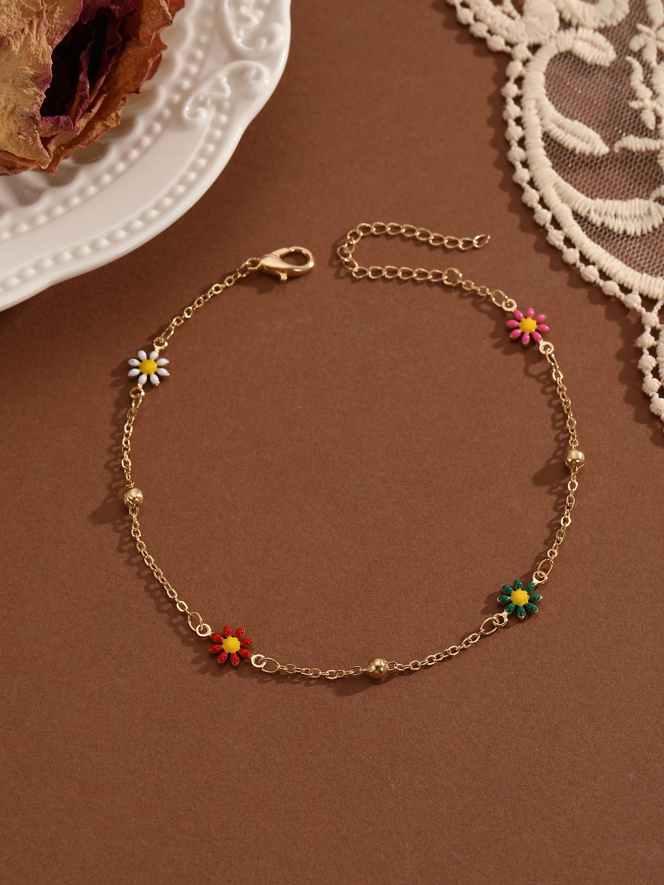 Qiamni Sommer Böhmen Kristall Zirkonia Fußkettchen Für Frauen Mädchen Knöchel Armband Bein Kette Strand Party Reise Fuß Schmuck Qiamni Sommer Böhmen Kristall Zirkonia Fußkettchen Für Frauen Mädchen Knöchel Armband Bein Kette Strand Party Reise Fuß Schmuck - Image 13