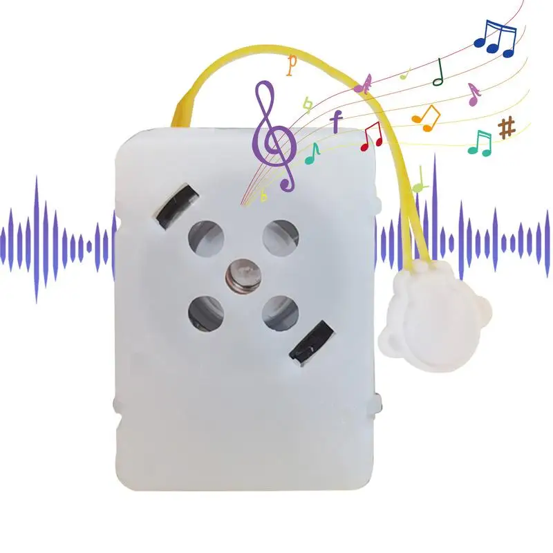 Sprachbox Für Stofftiere – Beschreibbares Soundmodul Mit Klarer Sprachaufnahme Für Plüschspielzeug, Persönliche Nachrichten &Amp; Diy-Projekte Sprachbox Plüschtier
