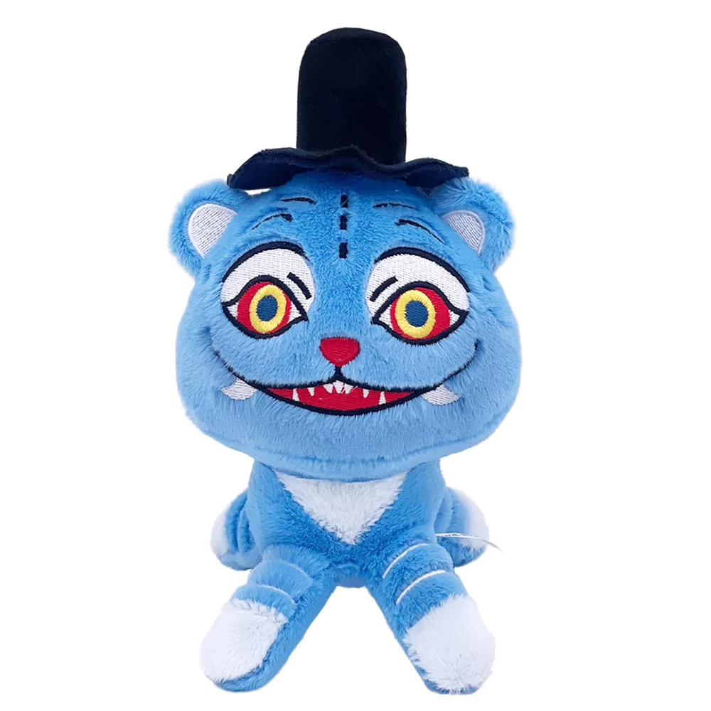 Neue, Angesagte Anime-Hunter-Plüschfigur: Süßer Lila Tiger Mit Schwarzem Hut, Elster Mit 3 Augen, Monsterjäger-Mädchen-Gruppe, Stofftier Für Fans Als Geschenk Neue, Angesagte Anime-Hunter-Plüschfigur: Süßer Lila Tiger Mit Schwarzem Hut, Elster Mit 3 Augen, Monsterjäger-Mädchen-Gruppe, Stofftier Für Fans Als Geschenk - Image 8