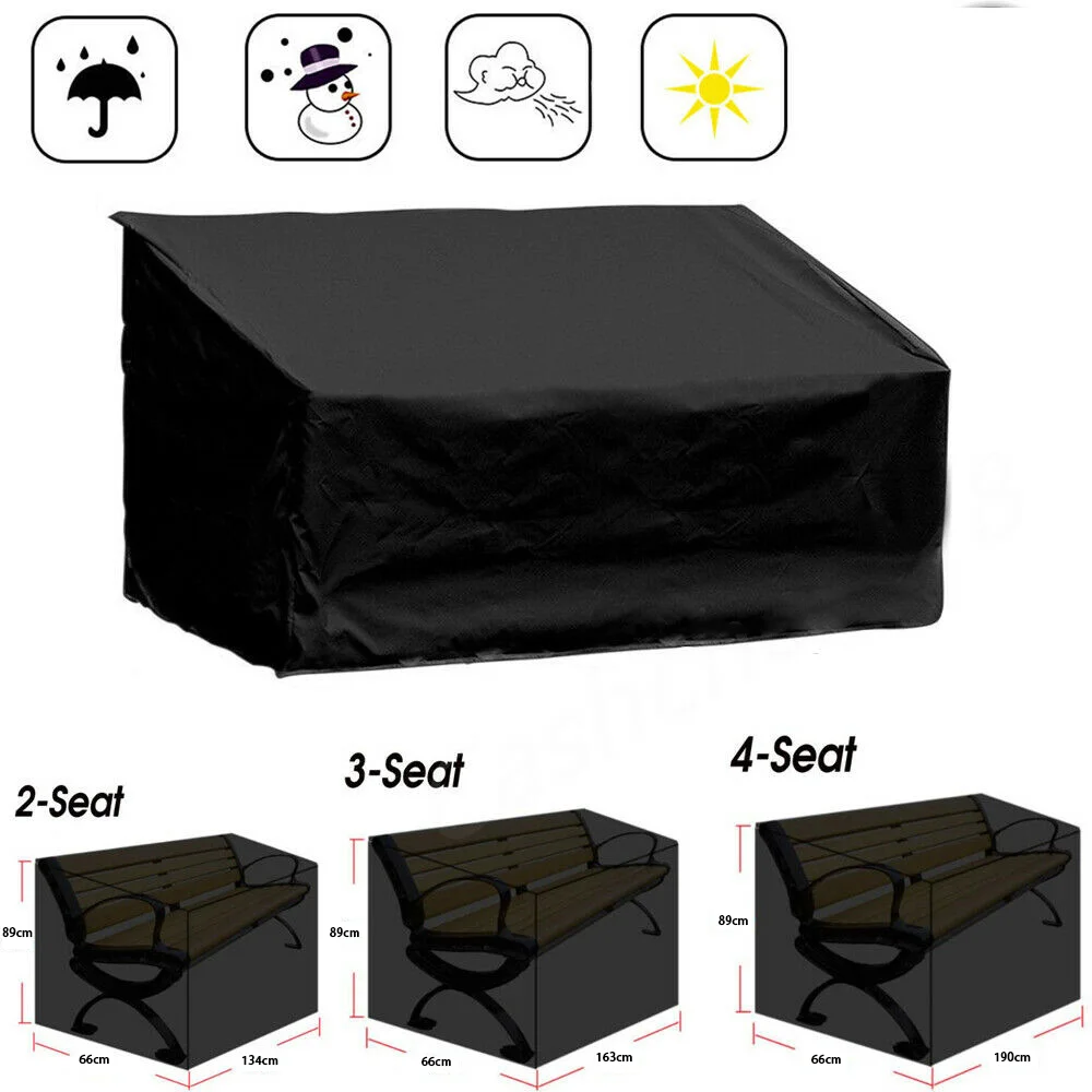 Wasserdichte Outdoor-Bankabdeckung, Staubdicht, Uv-Beständig, Für Garten, Terrasse, Freizeit, Sitzgelegenheitsset, Schutz Für Den Ganzjahresgebrauch Wasserdichte Outdoor-Bankabdeckung, Staubdicht, Uv-Beständig, Für Garten, Terrasse, Freizeit, Sitzgelegenheitsset, Schutz Für Den Ganzjahresgebrauch - Image 2