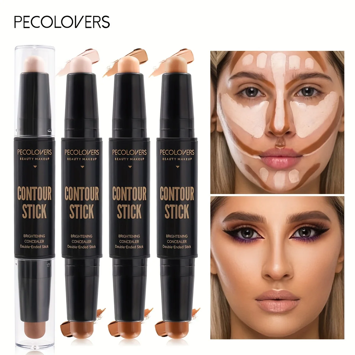 Face Concealer Contouring For Face Bronzer Beauty Contour Makeup Base Foundation Cream For Women'S Cosmetics New Face Concealer Contouring For Face Bronzer Beauty Contour Makeup Base Foundation Cream For Women'S Cosmetics New - Image 2