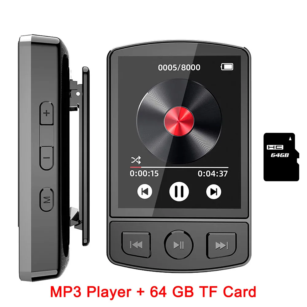 Mp3-Player Tragbarer Sport-Clip Walkman Hifi-Sound Bluetooth-Kompatibel 5.0 Student Walkman 1,8-Zoll-Bildschirm Mit Fm-Radio E-Book Mp3-Player Tragbarer Sport-Clip Walkman Hifi-Sound Bluetooth-Kompatibel 5.0 Student Walkman 1,8-Zoll-Bildschirm Mit Fm-Radio E-Book - Image 7
