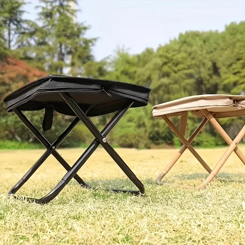 Lightweight Portable Folding Stool, Foldable Seat For Fishing Hiking Travel Indoor Outdoor Camping Lightweight Portable Folding Stool, Foldable Seat For Fishing Hiking Travel Indoor Outdoor Camping - Image 12