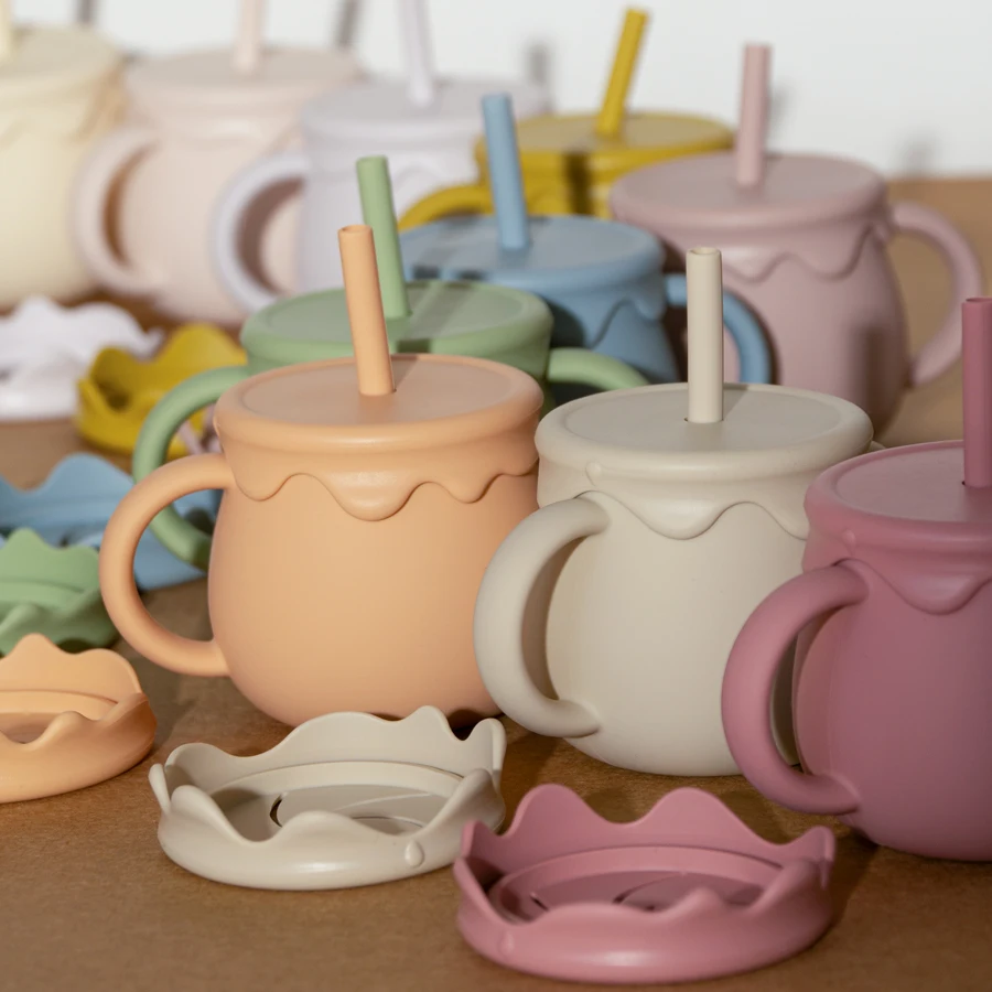 Baby Fütterung Tassen Tragbare Drink Schnabeltasse Feste Lebensmittel Behälter Snack Tasse Kleinkinder Lernen Tassen Neugeborenen Liefert Baby Fütterung Tassen Tragbare Drink Schnabeltasse Feste Lebensmittel Behälter Snack Tasse Kleinkinder Lernen Tassen Neugeborenen Liefert - Image 3