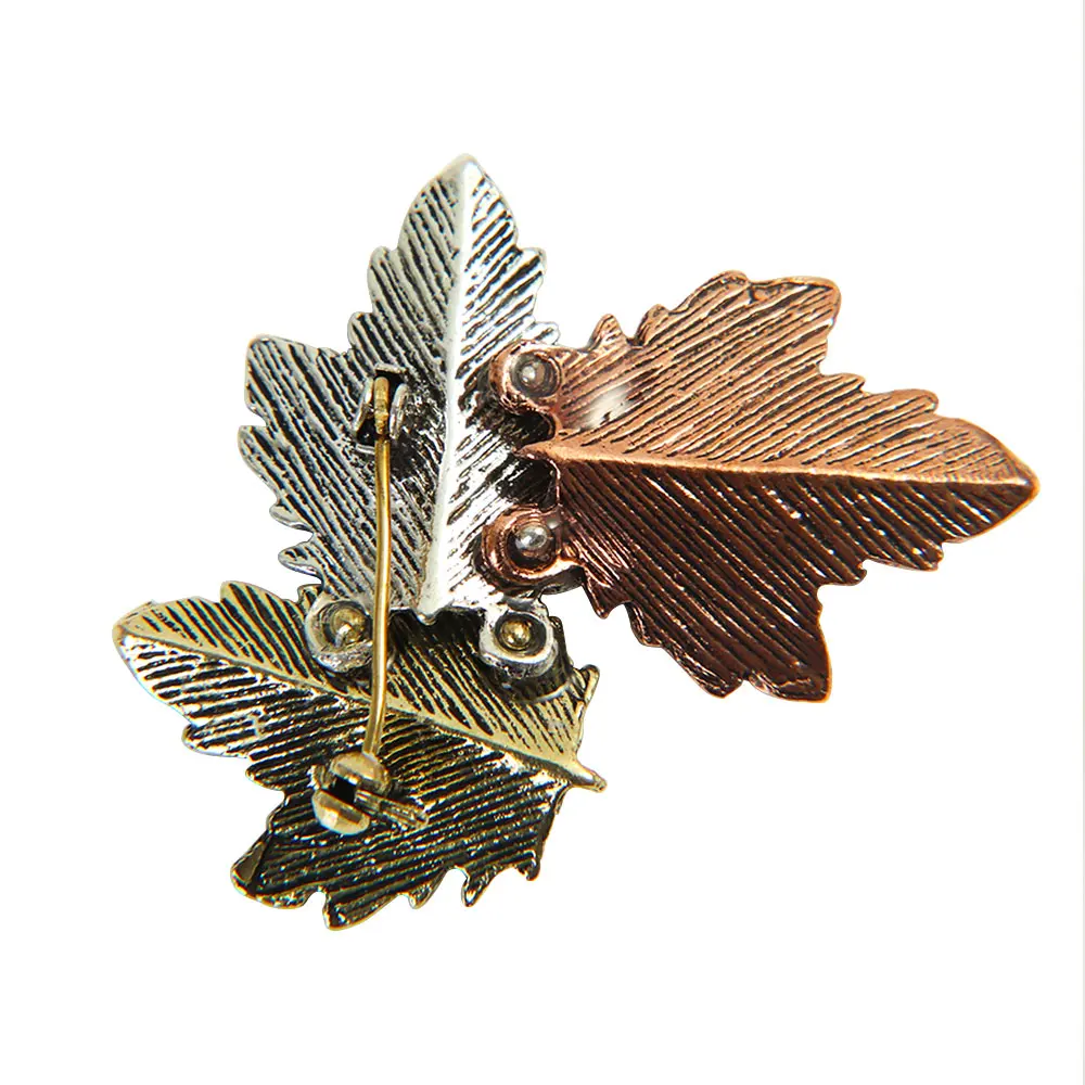 Broschen Metall Frauen Mädchen Charme Exquisite Kragen Revers Brosche Pins Mode Schmuck Party Bekleidungs Zubehör Vintage Ahornblatt Broschen Metall Frauen Mädchen Charme Exquisite Kragen Revers Brosche Pins Mode Schmuck Party Bekleidungs Zubehör Vintage Ahornblatt - Image 6