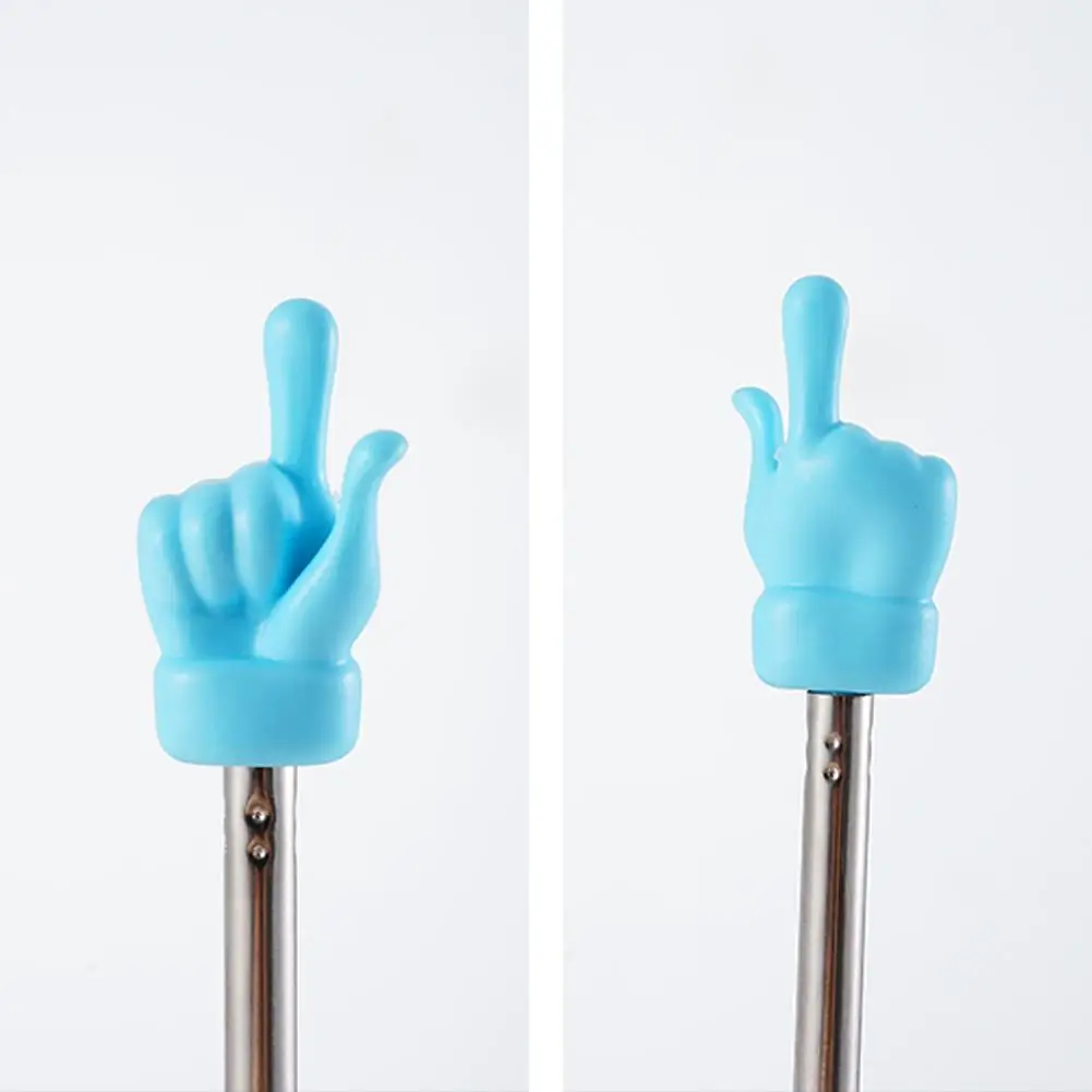 Einziehbarer Lehrer-Zeiger, Finger-Design, Edelstahl, Teleskopisch, Für Den Schulunterricht, Zeigerstab, Lehrerbedarf Für Das Klassenzimmer Einziehbarer Lehrer-Zeiger, Finger-Design, Edelstahl, Teleskopisch, Für Den Schulunterricht, Zeigerstab, Lehrerbedarf Für Das Klassenzimmer - Image 5