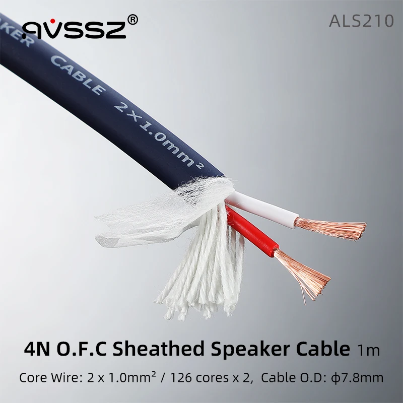Avssz Hifi Lautsprecherkabel Ofc – 4-Adriges Audiokabel Für Heimkino, Audioverstärker Und Bühnenverkabelung Avssz Hifi Lautsprecherkabel Ofc – 4-Adriges Audiokabel Für Heimkino, Audioverstärker Und Bühnenverkabelung - Image 11