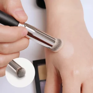 1/2/5 Stück Foundation Concealer Pinsel, Premium Contour Rouge Pinsel, makelloser, dichter Gesichts-Make-up-Pinsel unter den Augen zum Mischen