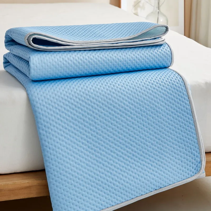 Atmungsaktive Kühlende Matratze, Bequem, Waschbar, Eisseide, Bettmatte, Pad, Weich, Hautfreundlich, Sommerschlafmatte, Haushalt Atmungsaktive Kühlende Matratze, Bequem, Waschbar, Eisseide, Bettmatte, Pad, Weich, Hautfreundlich, Sommerschlafmatte, Haushalt - Image 5