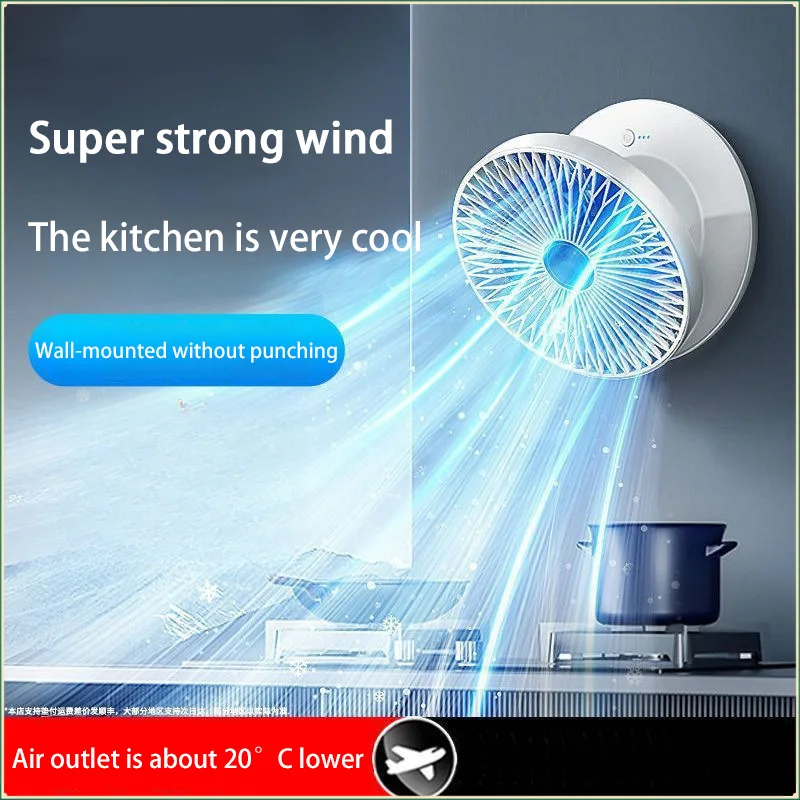 Lenovo 5000Mah 3-In-1 Ventilator – Faltbarer Wand- Und Standventilator Mit 4 Stufen Und Warmem Nachtlicht Lenovo 5000Mah 3-In-1 Ventilator – Faltbarer Wand- Und Standventilator Mit 4 Stufen Und Warmem Nachtlicht - Image 2