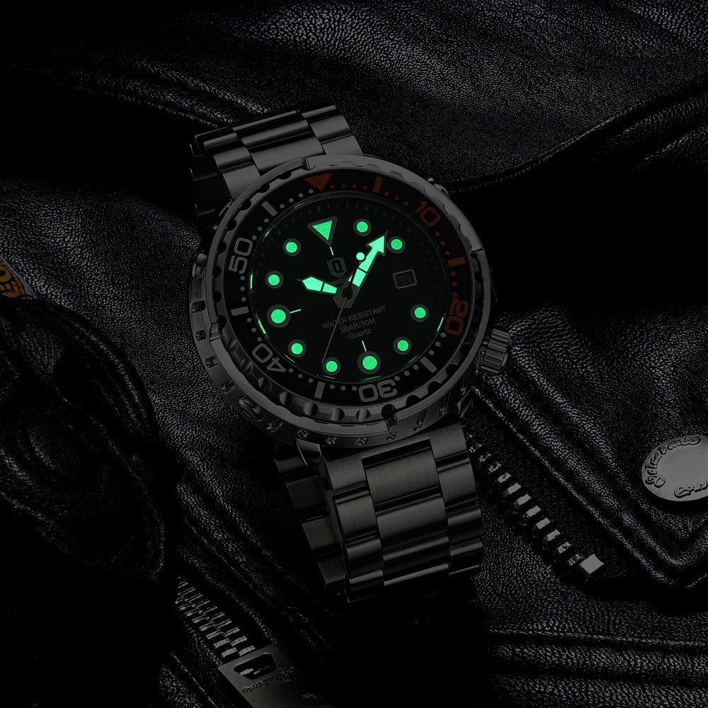 Neue Mode Uhr Männer Top Marke Luxus Wasserdichte Leucht Datum Uhr Sport Uhren Herren Quarz Armbanduhr Relogio Masculino Neue Mode Uhr Männer Top Marke Luxus Wasserdichte Leucht Datum Uhr Sport Uhren Herren Quarz Armbanduhr Relogio Masculino - Image 5